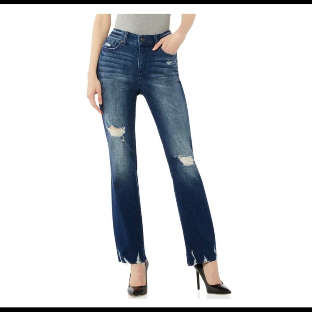 Scoop ankle jeans